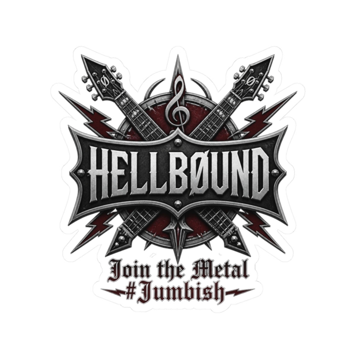 Hellbound "HELLBØUND" Sticker - Official stickers merchandise