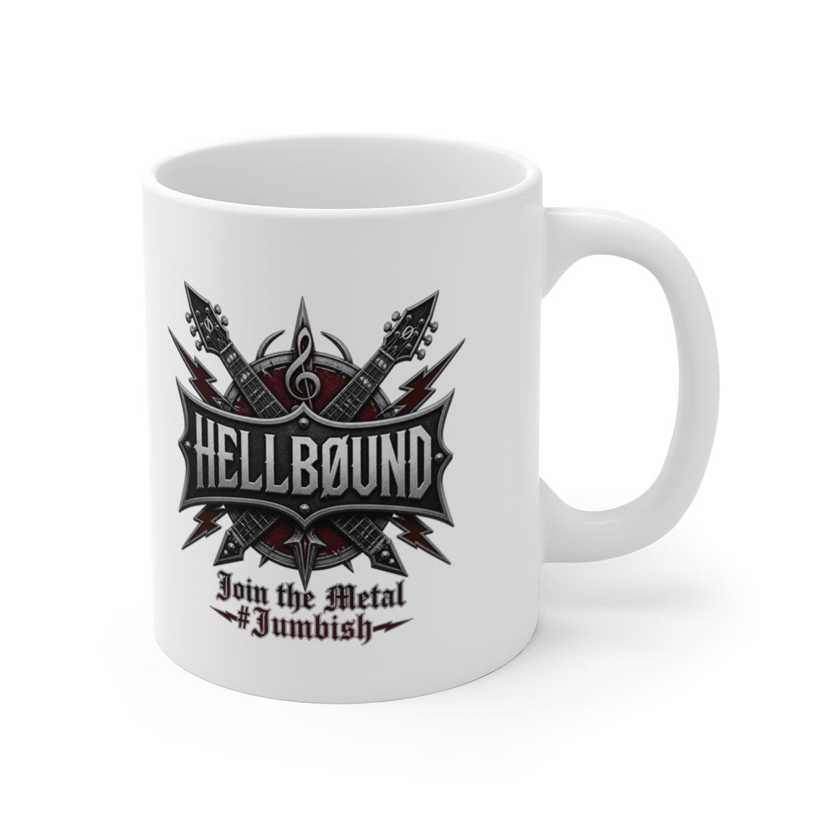 Hellbound "HELLBØUND" White Mug - Official mugs merchandise