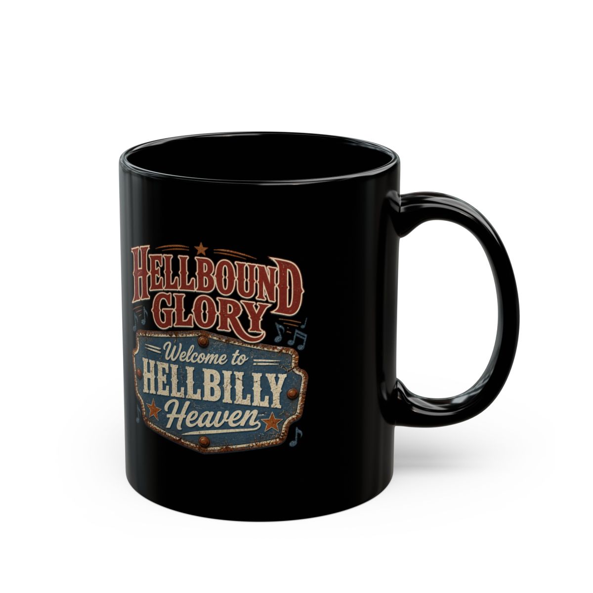 Hellbound "Hellbound Glory" Black Mug - Official mugs merchandise