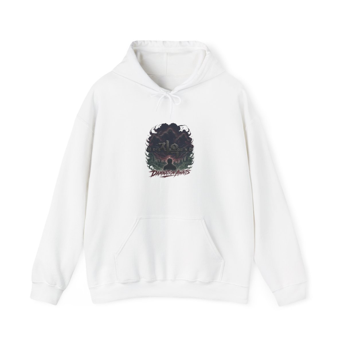 Hellbound " above and partially overlapping " Hoodie - Official hoodies merchandise