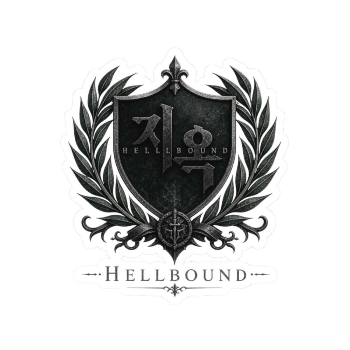 Hellbound "Hellbound." Sticker - Official stickers merchandise