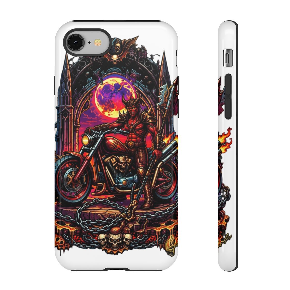 Hellbound Nomad: Chronicles of Chain & Fire Phone Case - Official phone-cases merchandise
