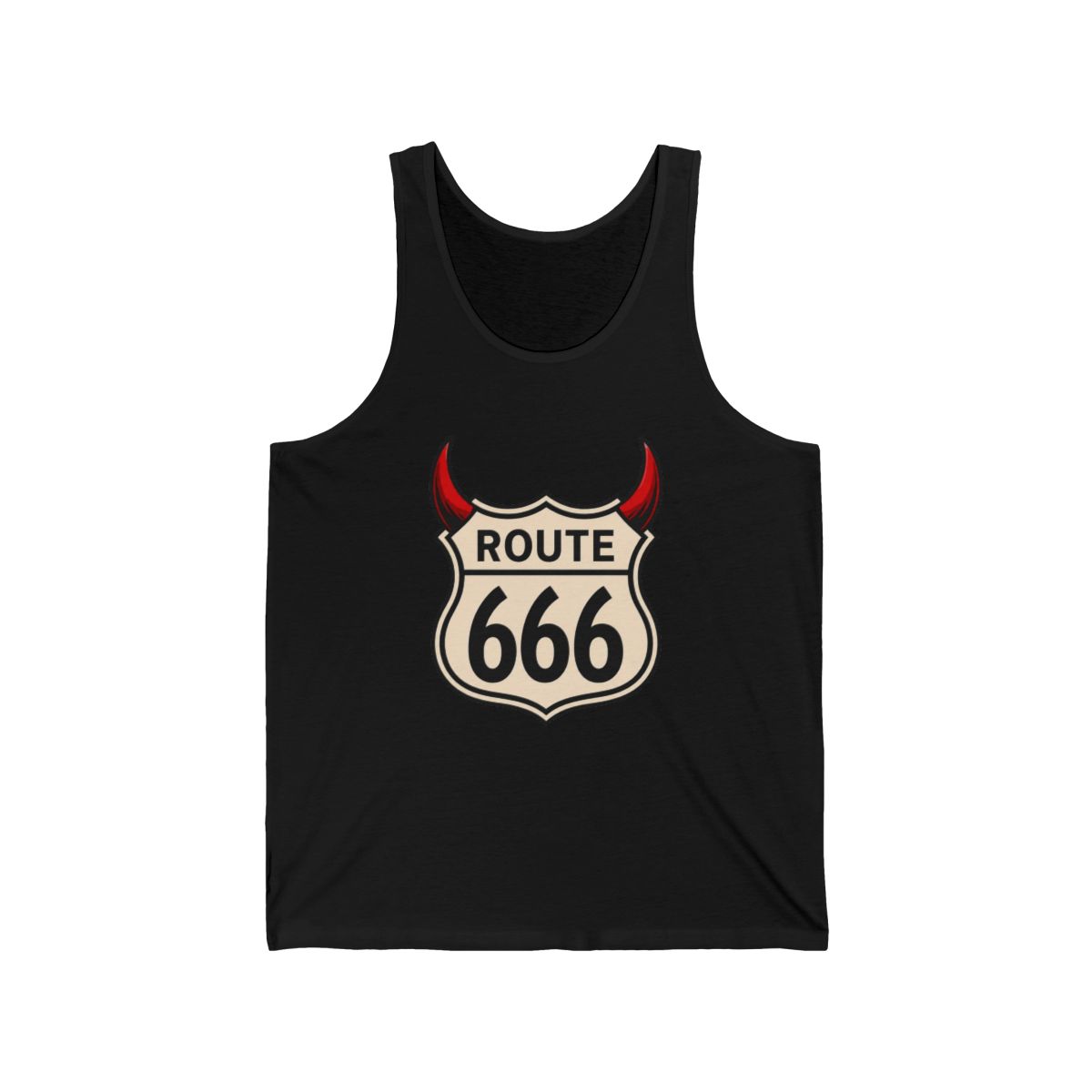 Route 666 – Hellbound Highway Tank Top - Official tank-tops merchandise