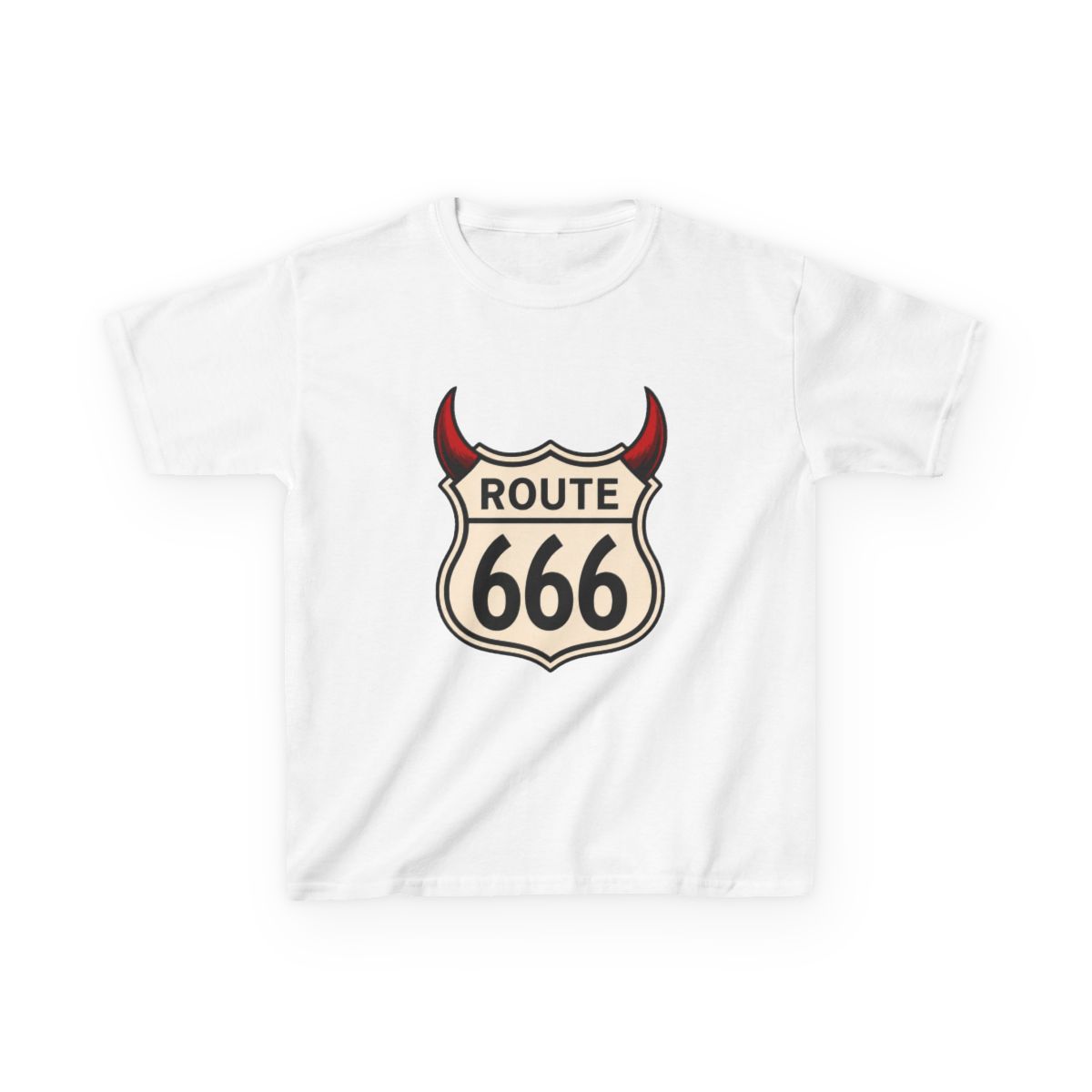 Route 666 – Hellbound Highway Kids T-Shirt - Official t-shirts merchandise