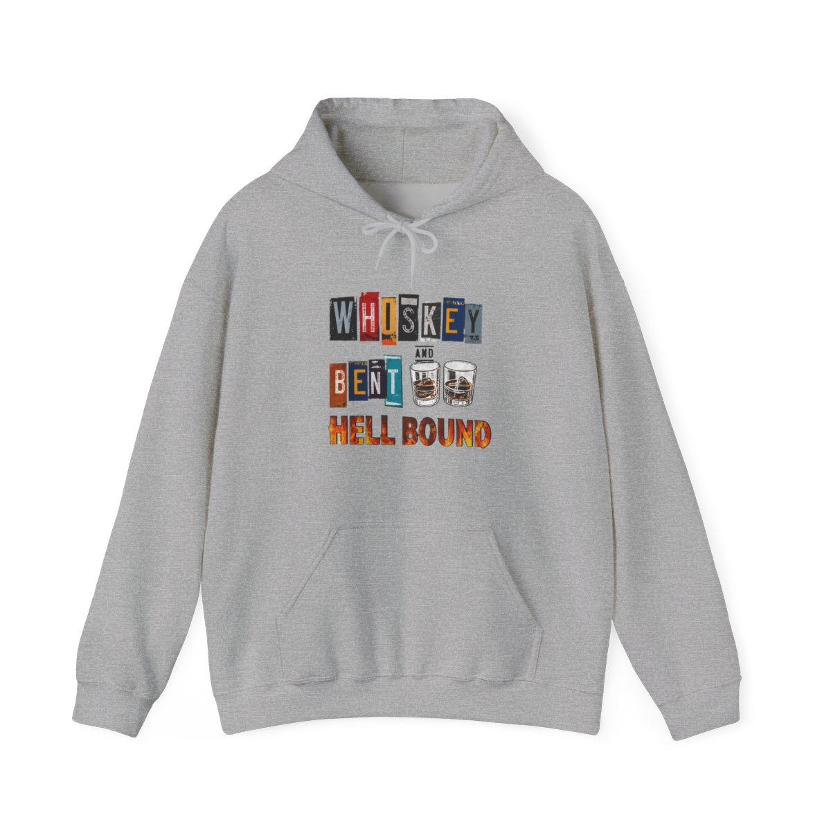 Whiskey Bent And Hellbound Funny Whiskey Bourbon D Hoodie - Official hoodies merchandise