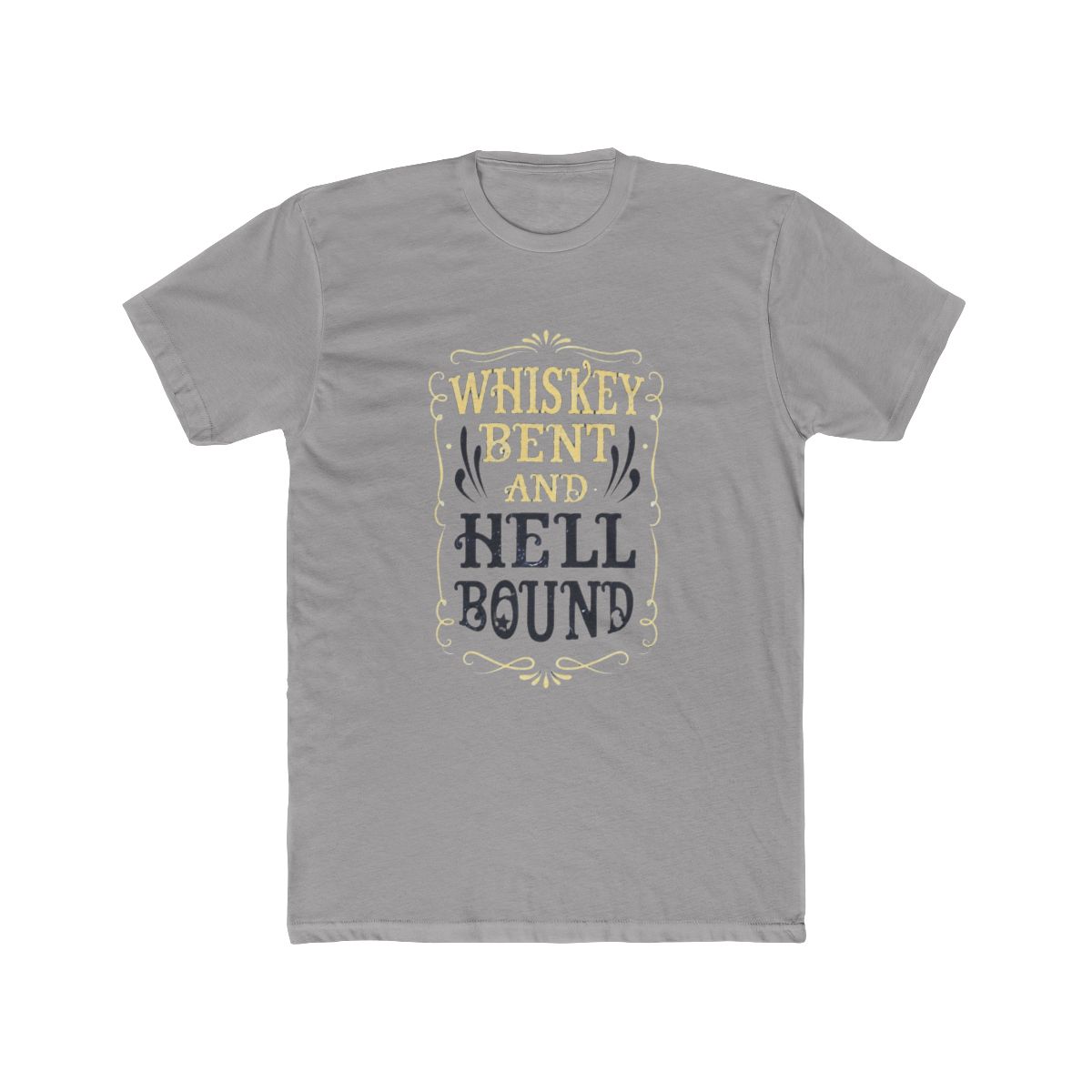 Whiskey Bent And Hellbound Design Country Biker Bo T Shirt - Official t-shirts merchandise