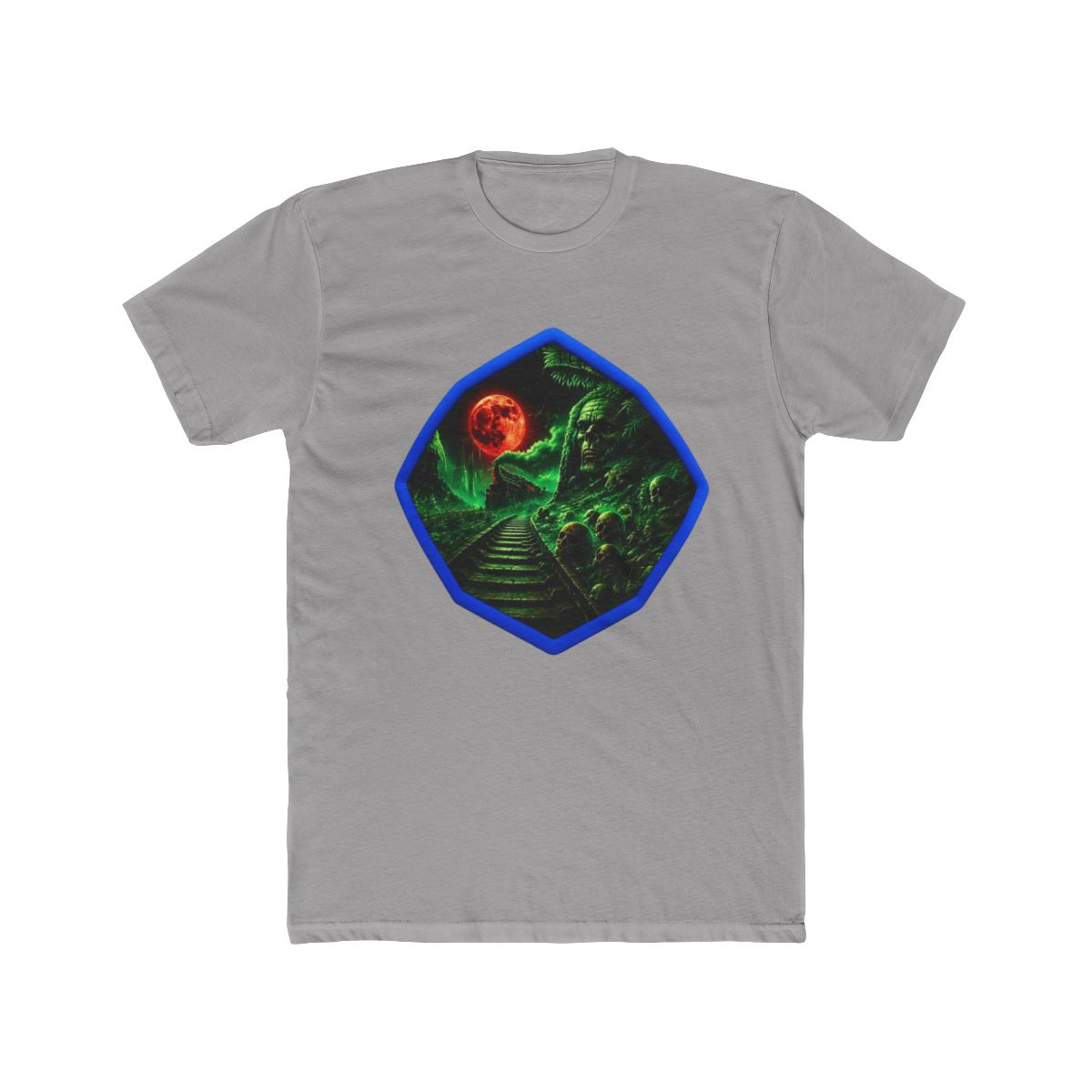 Hellbound Train On Its Journey Past Skulls T Shirt - Official t-shirts merchandise