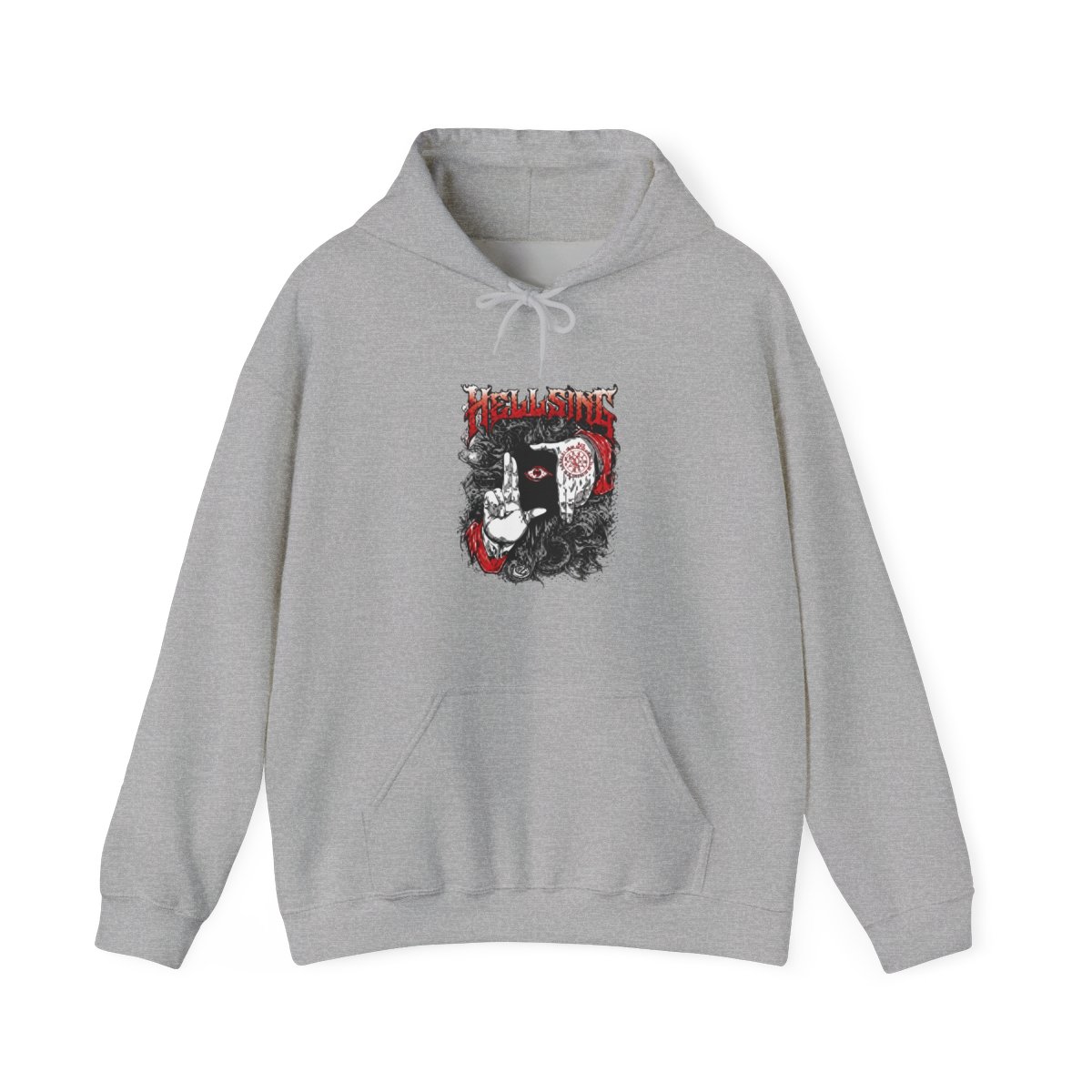 Hellbound Vision – Dark Occult Gothic Streetwear T Hoodie - Official hoodies merchandise